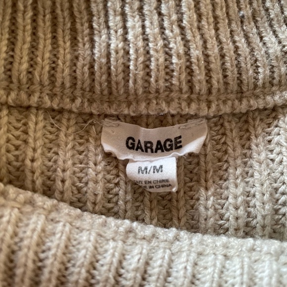 Garage boxy crop sweater - Picture 4 of 8